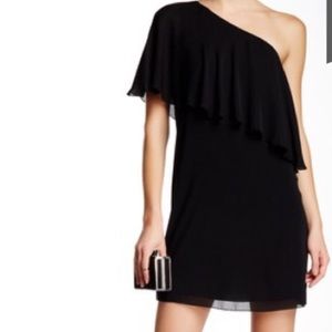 Alice and Olivia Ruth Silk Flutter Dress
